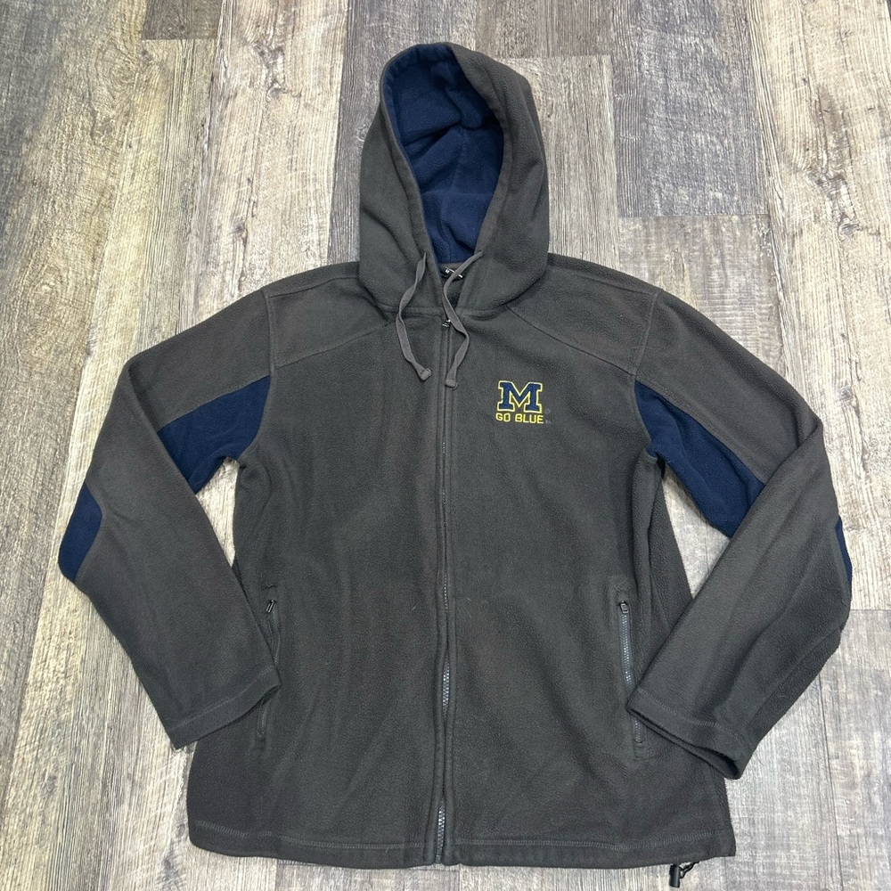 Men’s Sz. M. Michigan Wolverines Fleece Zip up